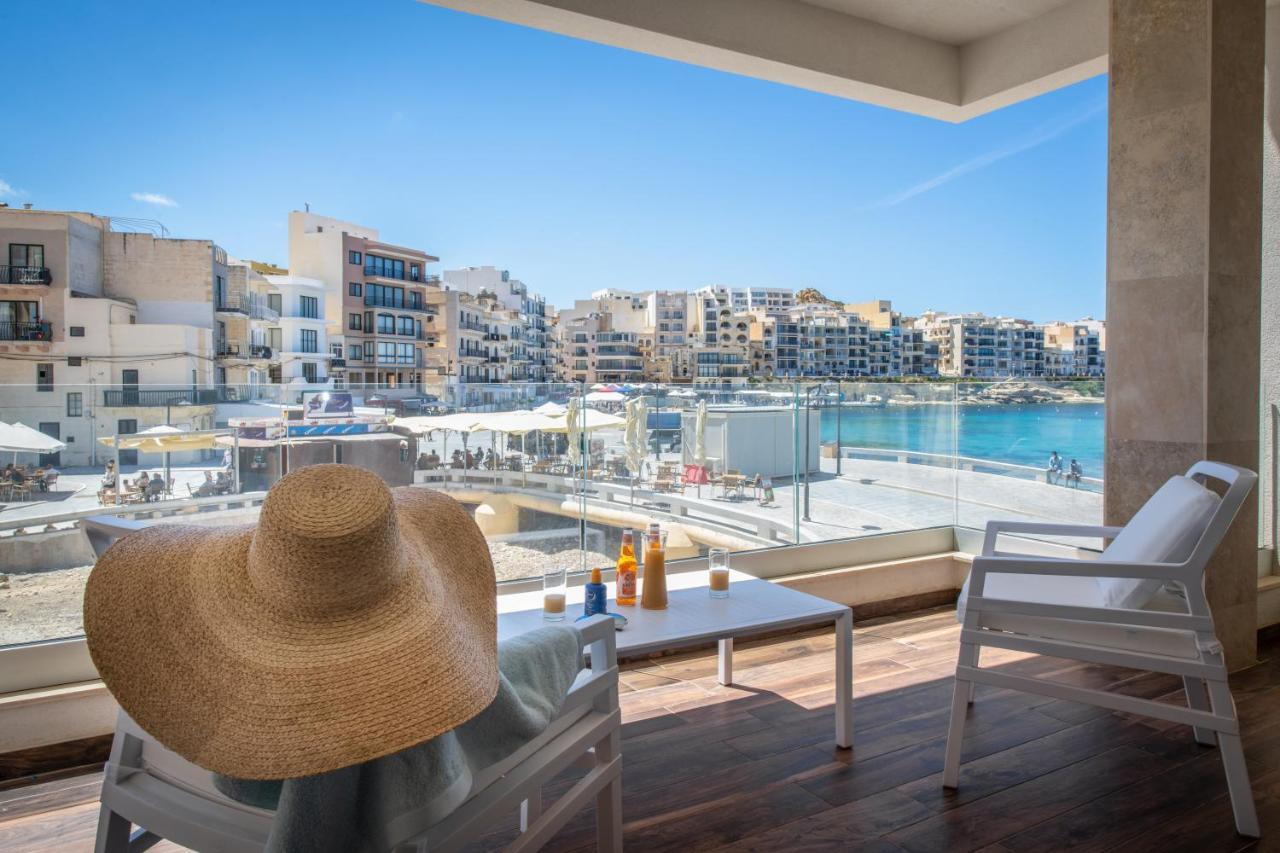 Electra Residence - Luxury Central Beachview Apartment Marsalforn Esterno foto